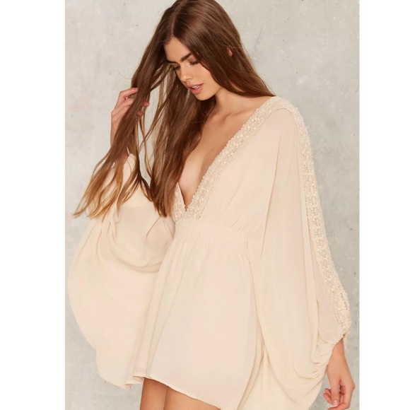 The original Nasty gal crochet boho romper-offers welcome! - Picture 2 of 7